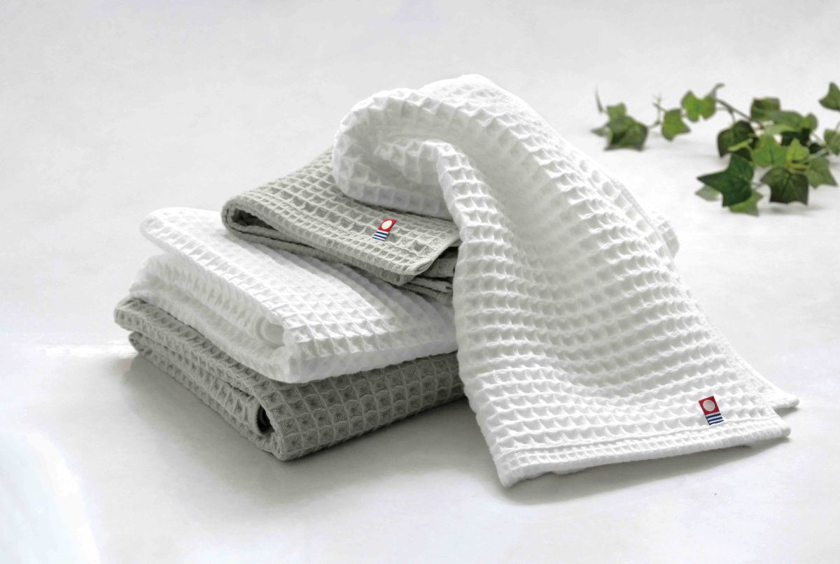 今治ワッフルソフト／フェイスタオル ワッフル織