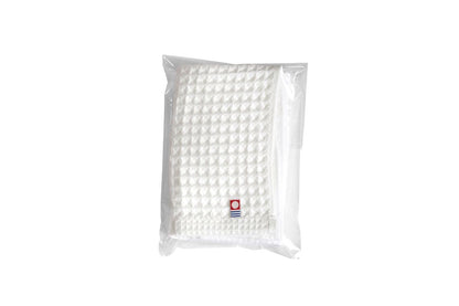 今治ワッフルソフト／フェイスタオル　ホワイト