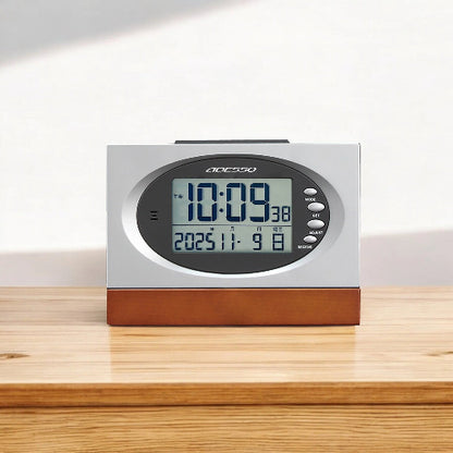 ウッド電波クロック  正面