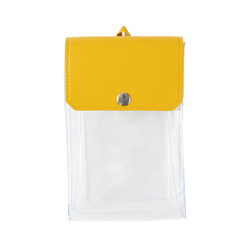 カラーフラップクリアポーチ(縦型)