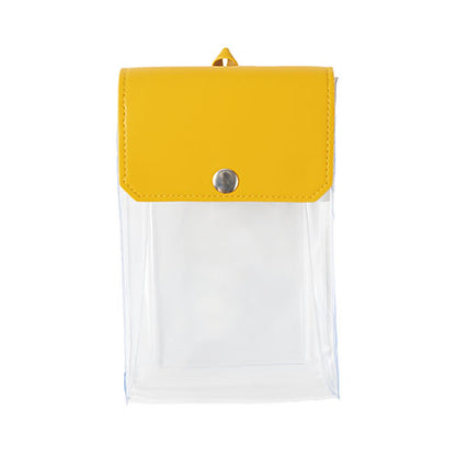 カラーフラップクリアポーチ(縦型)