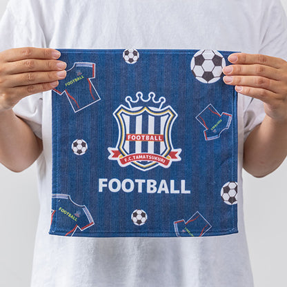 コットンタオルハンカチ(四角ヘム)　