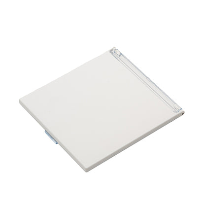 ジュエリーコンパクトミラー(白)