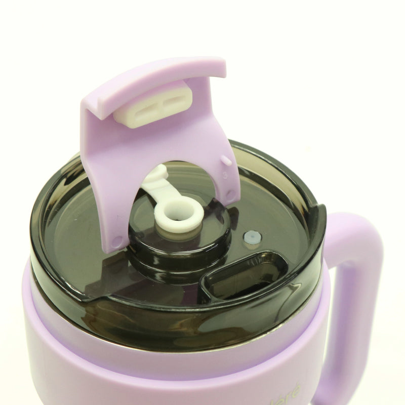 ストロー付き真空ステンレスタンブラー