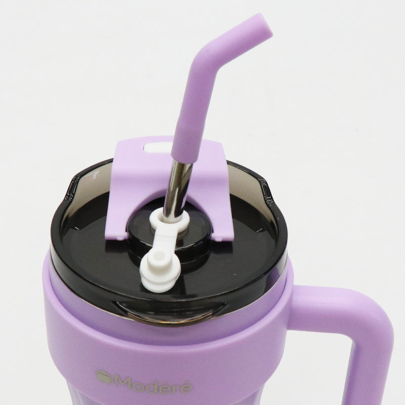 ストロー付き真空ステンレスタンブラー