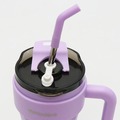 ストロー付き真空ステンレスタンブラー