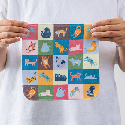 コットンタオルハンカチS(角丸)