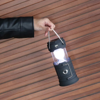 モバイルチャージ付き 2Wayソーラーランタン　