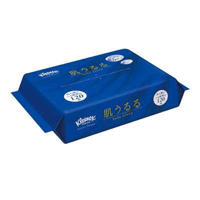 クリネックス ローションティシュー肌うるるソフトパック120W