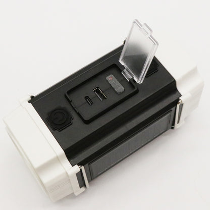 ソーラー充電多機能ライト