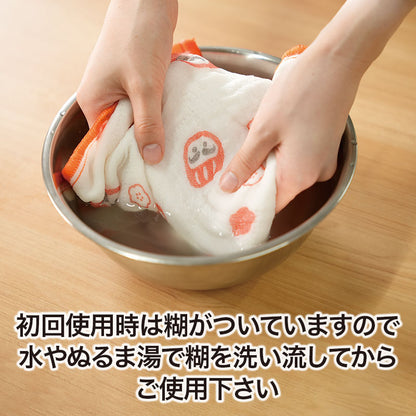 開運招福 かや織ふきん