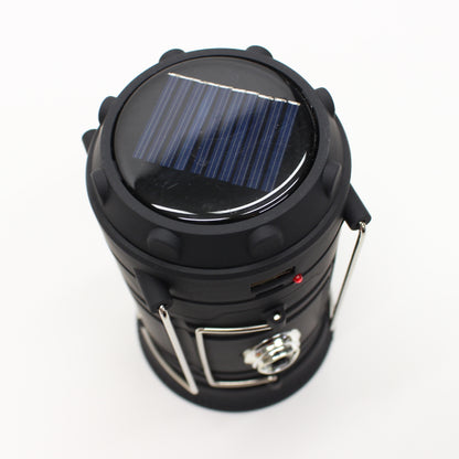 モバイルチャージ付き 2Wayソーラーランタン　