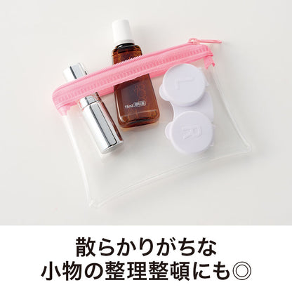 カラモ ミニウォレットポーチ パープル