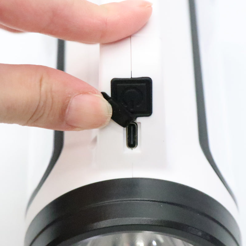 2WAY充電式ソーラー懐中電灯