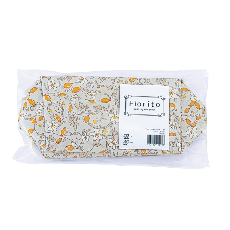 フィオリート・キルティングボックスポーチ