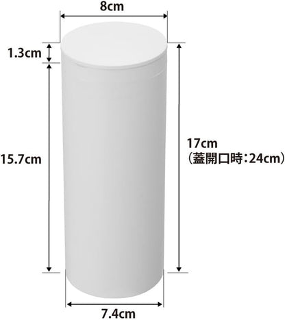 山崎実業 tower ボトル型ウェットティッシュケース タワー