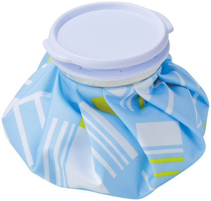 伊砂文様　氷のうのブルー