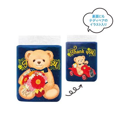 テディベアトイレットロール４ロール（ダブル）