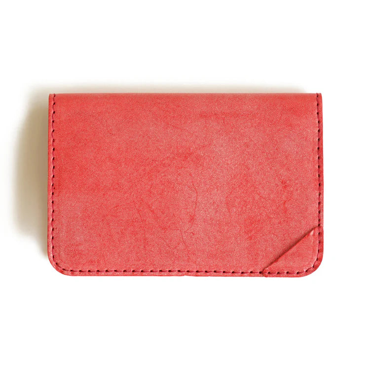 jour7［ジョルセ］/ロロマ名刺入れ [partie-パルティ]　コーラルピンク