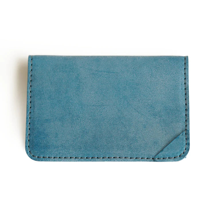 jour7［ジョルセ］/ロロマ名刺入れ [partie-パルティ]　ターコイズブルー