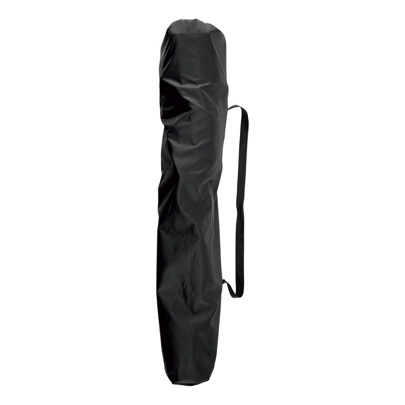 レジャーアンドライフ・ポータブルチェア（ひじ掛け付き）【色指定可】　収納時