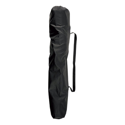 レジャーアンドライフ・ポータブルチェア（ひじ掛け付き）【色指定可】　収納時