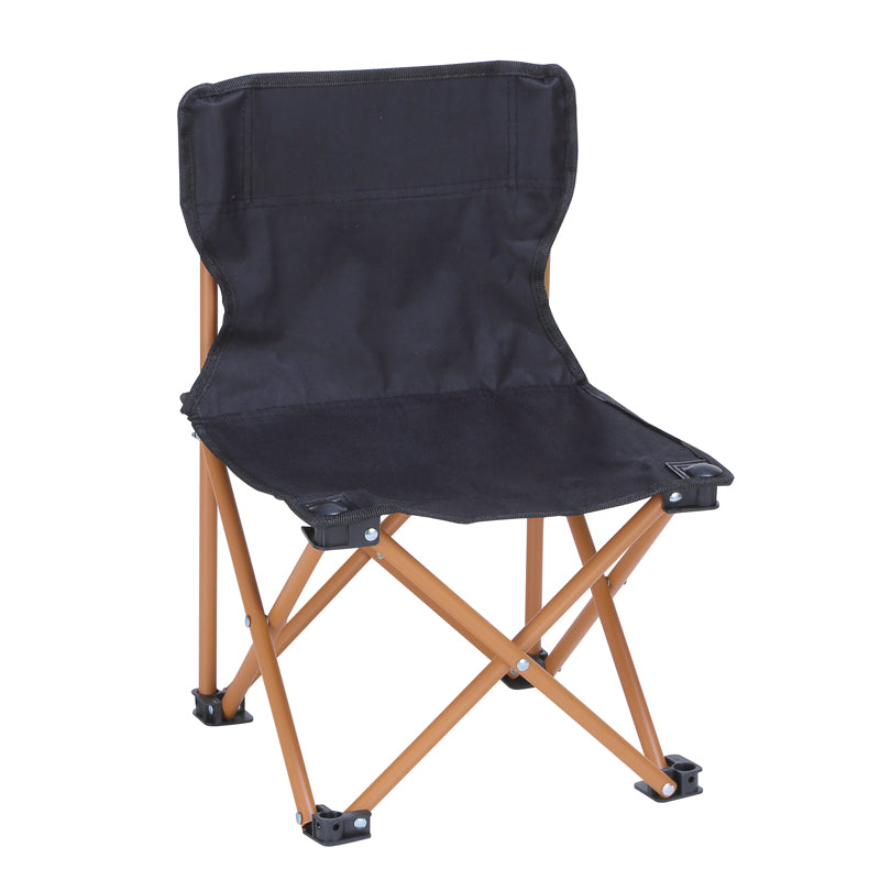 レジャーアンドライフ・ポータブルミニチェア【色指定可】　ブラック