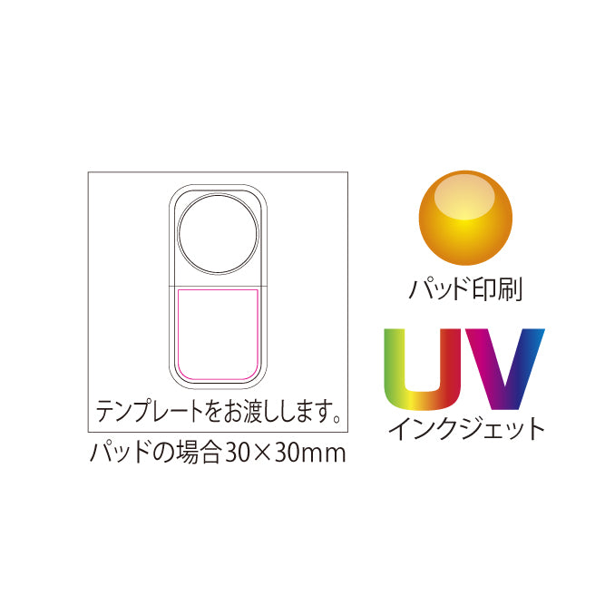 ライトルーペ　テンプレートをお渡しします