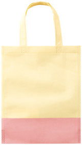 リル　再生PETガゼットマチ付A４トートのピンク