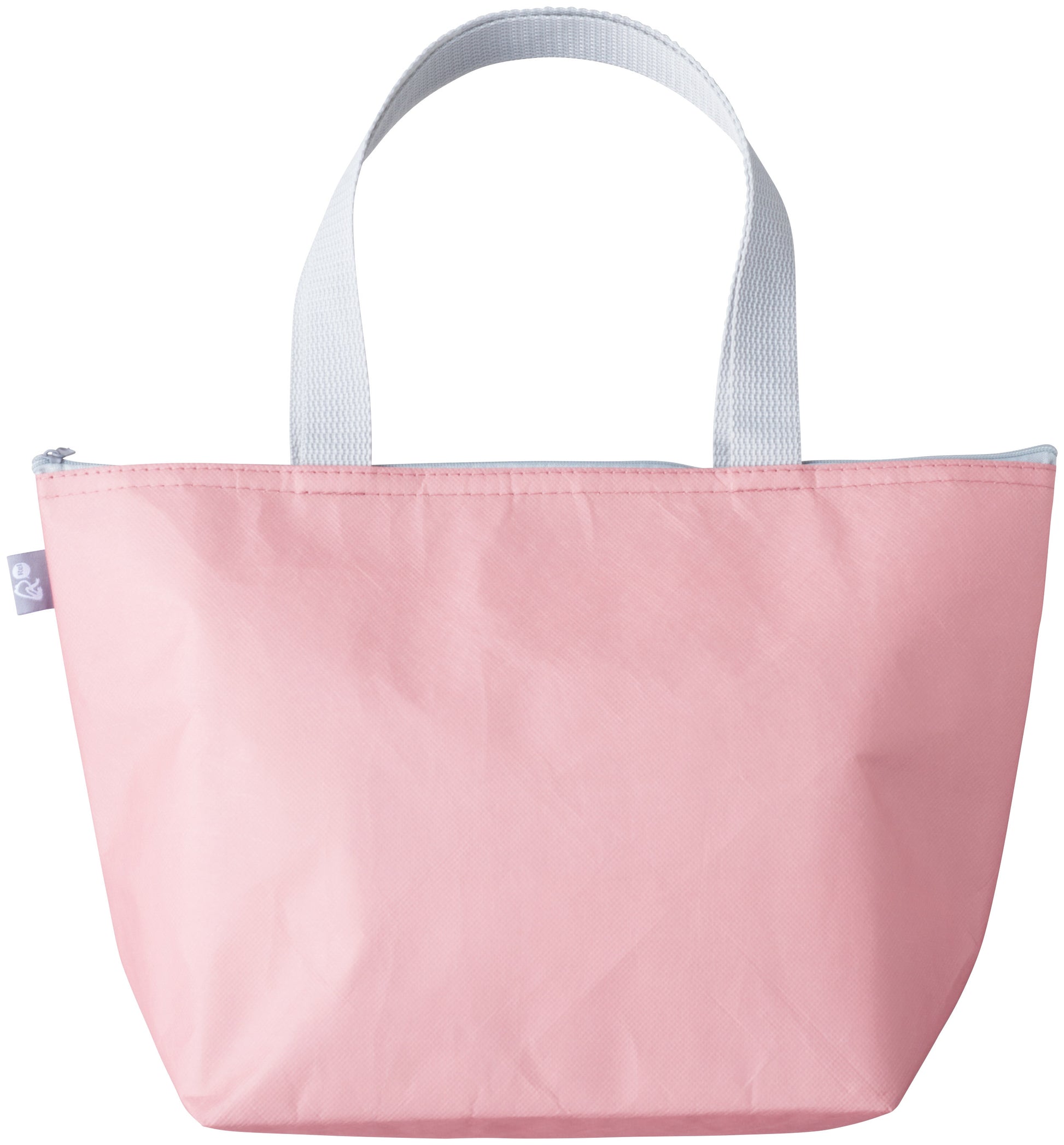 リル　再生PETポケット付保冷温バッグのピンク反対面