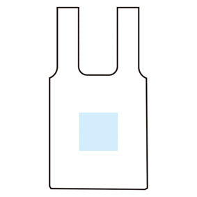 リル　再生PETショッピングバッグの印刷範囲