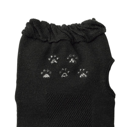 マード／刺繍ＵＶケアグローブ　肉球の滑り止めアップ