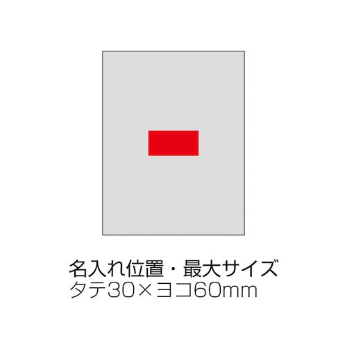 プラチナヴェール・ハンドタオル２Pセット名入れ箇所