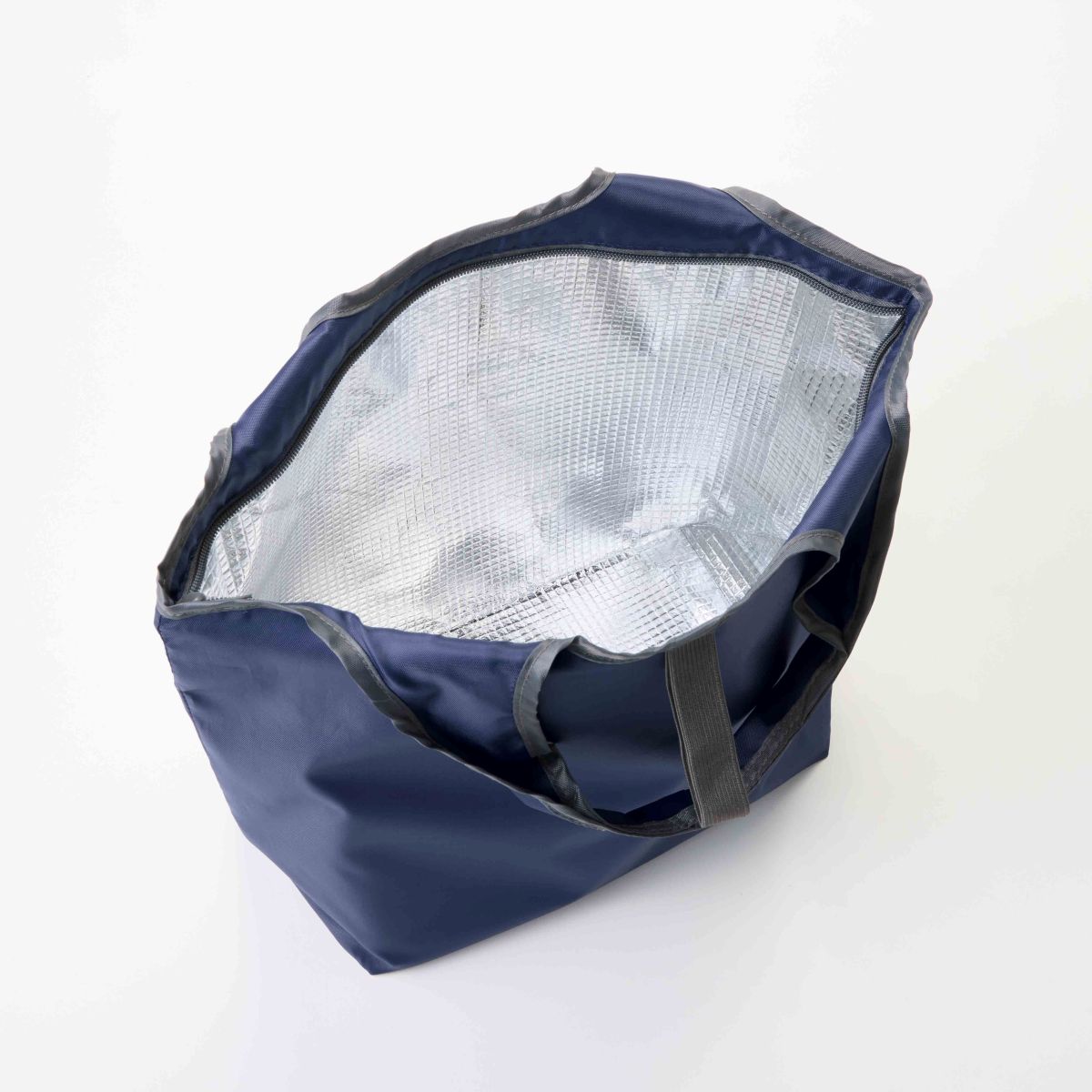 プレント／たためる保冷温バッグ　内側