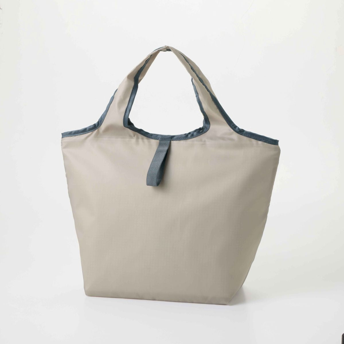 プレント／たためる保冷温バッグ　グレージュ