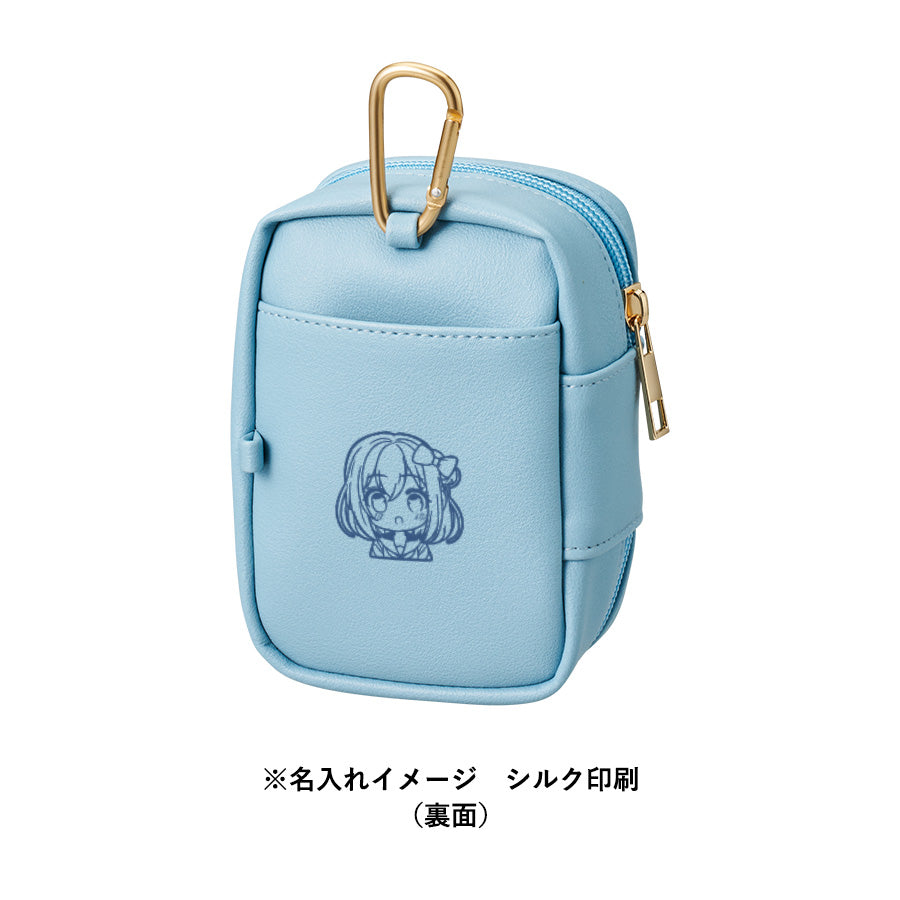 ぬいぐるみポーチ（M） 名入れイメージ　シルク印刷