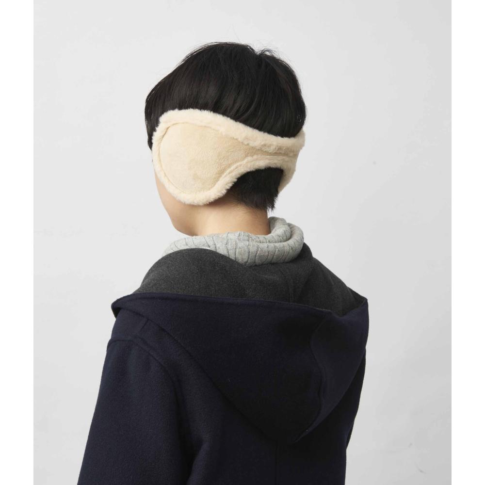 ぽかぽか耳あて　装着イメージ