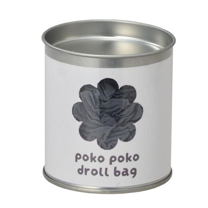 ぽこぽこドロールバッグ１個　パッケージ　グレー