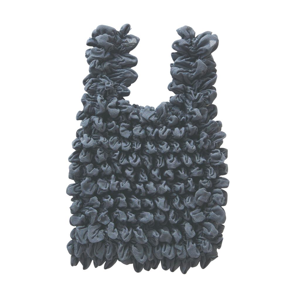 ぽこぽこドロールバッグ１個　グレー