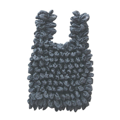 ぽこぽこドロールバッグ１個　グレー