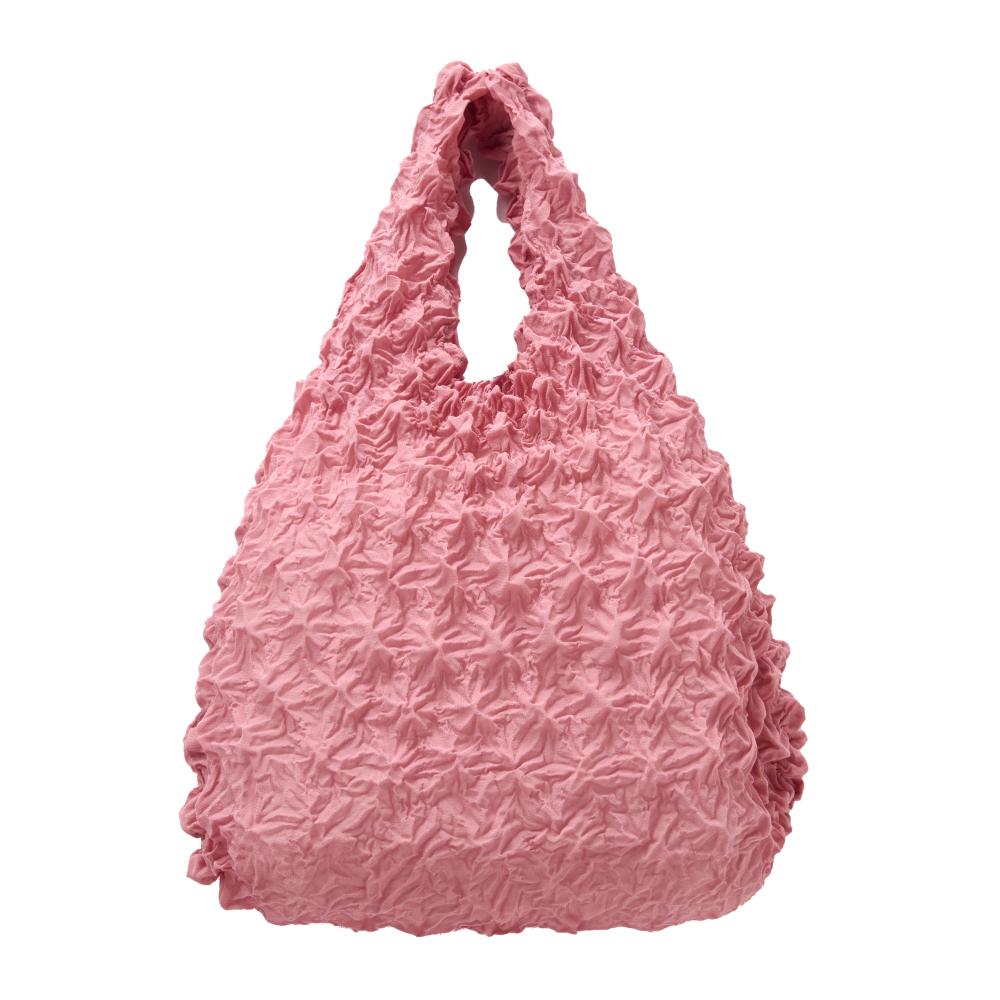 ぽこぽこドロールバッグ１個　使用時　ピンク