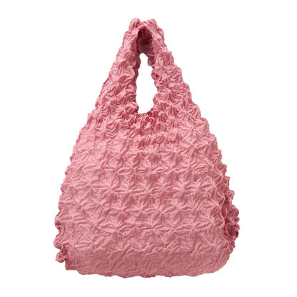 ぽこぽこドロールバッグ１個　使用時　ピンク