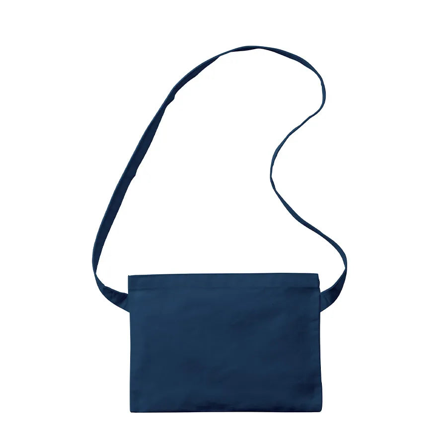 ポリキャンバスサコッシュ　ネイビー