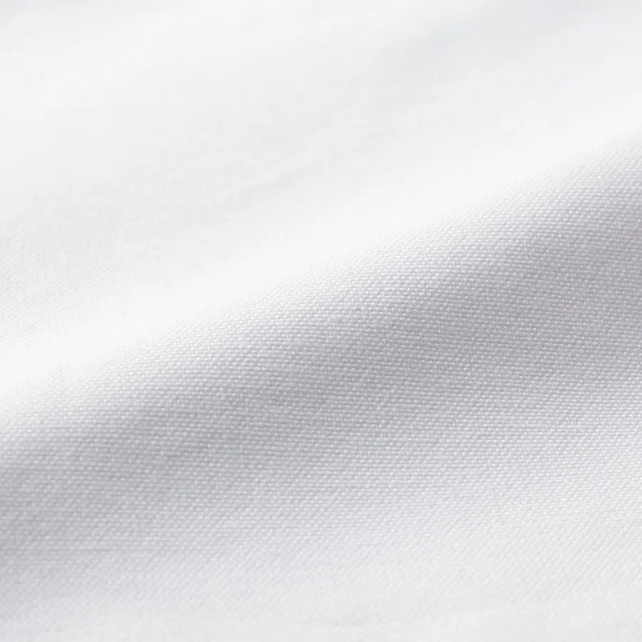 ポリキャンバスサコッシュ　ホワイト生地アップ