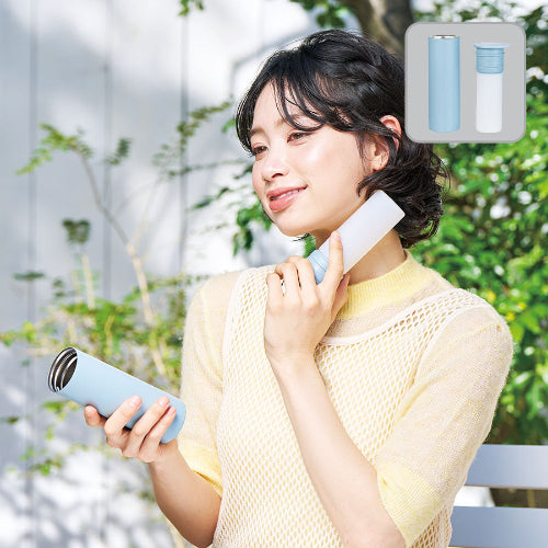 ポータブルシリコン氷のう　使用イメージ