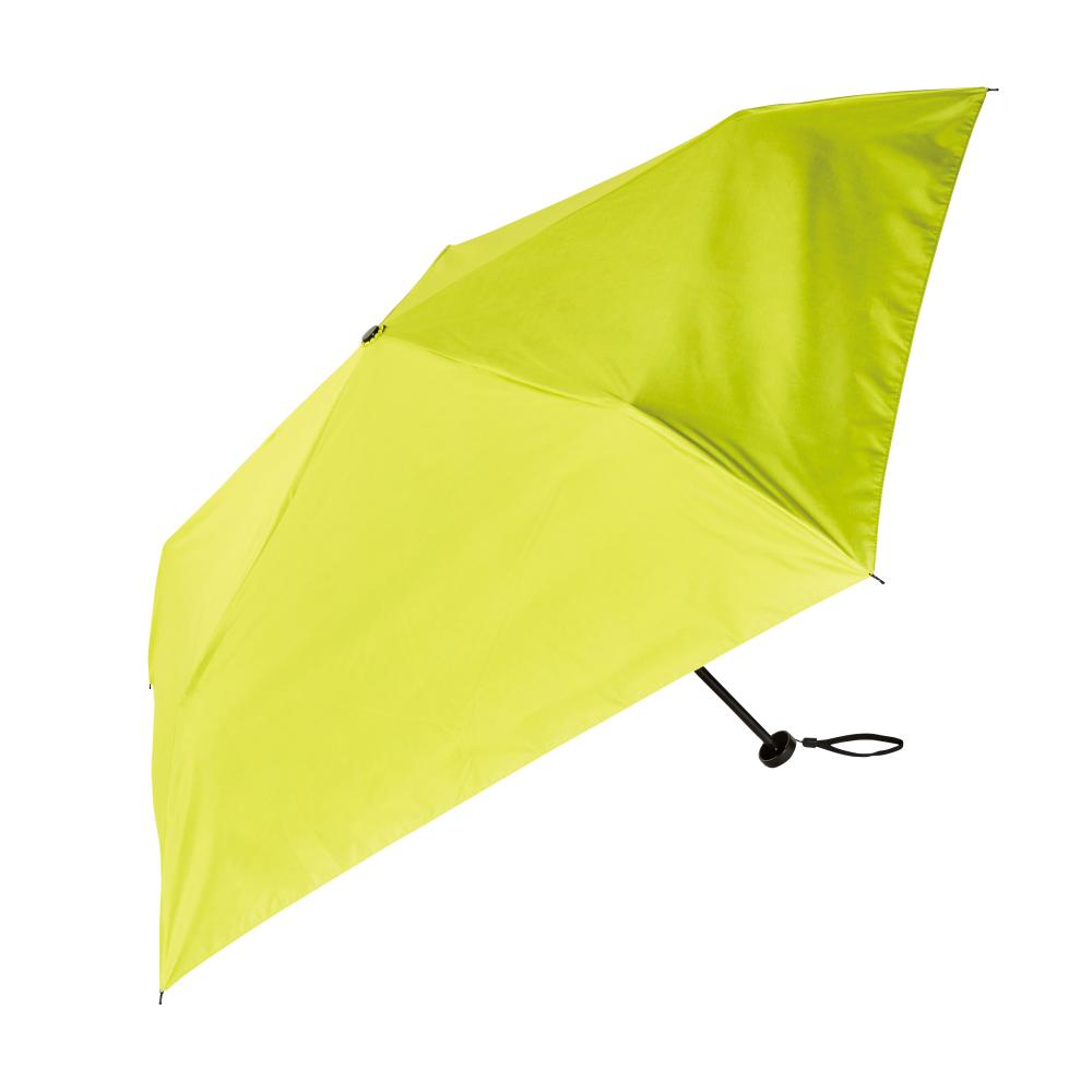 晴雨兼用　超軽量折りたたみ傘１本　イエローグリーン
