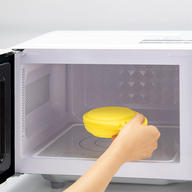 レンジで目玉焼き