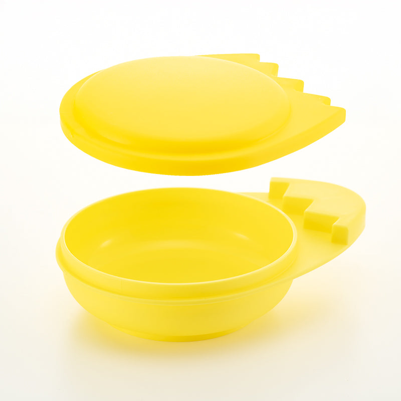 レンジで目玉焼き