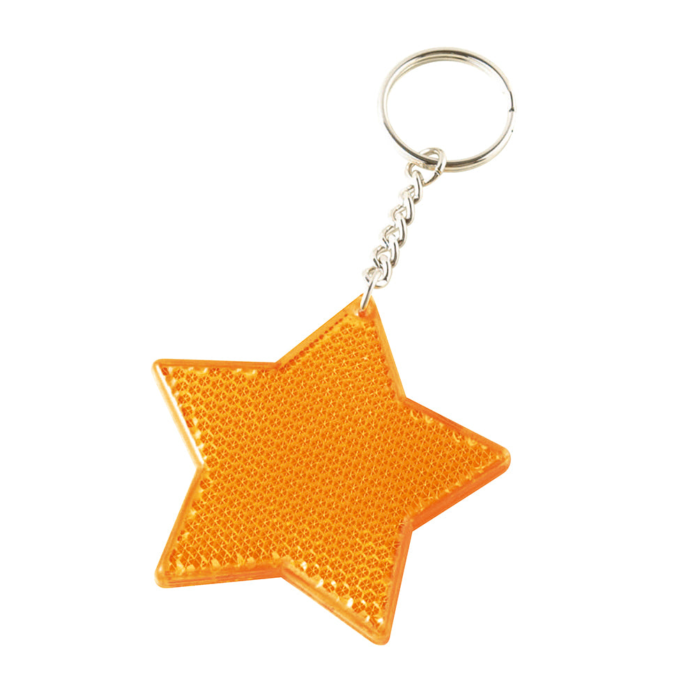 反射板キーホルダー　イエロー