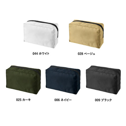リップトップスクエアポーチ　カラーバリエーション